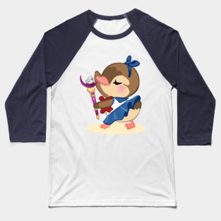 Magical Girl Duckling Baseball T-Shirt